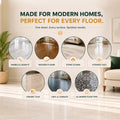 Infographic: Klevay floor cleaner sheets suit marble, granite, tiles and wood floors