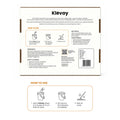 Back of the Klevay floor cleaning sheets pack showing usage instructions