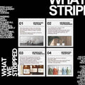 Infographic of what Klevay laundry sheets strip out versus liquid detergent