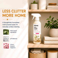 Graphic: one Klevay multi-purpose spray means less clutter in your cleaning cupboard
